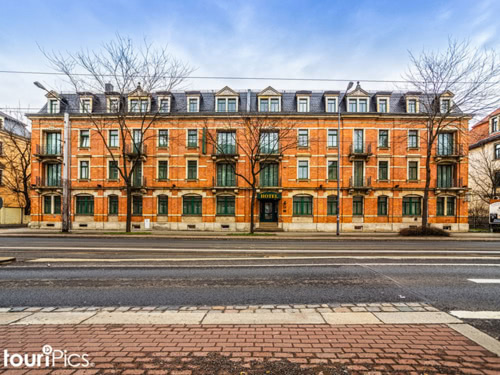 Außenansicht des Hotels Amadeus Dresden