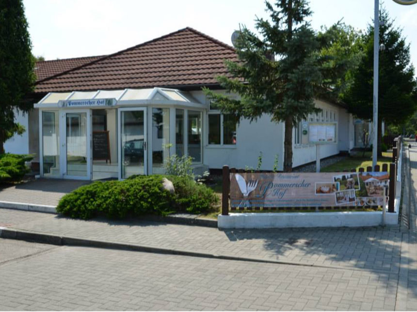 Aussenansicht des Hotel & Restaurant Pommerscher Hof