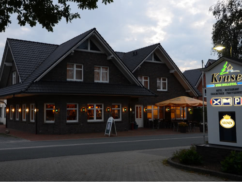 Aussenansicht des Hotel Kruse zum Hollotal