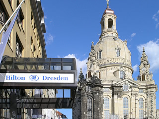 Hotel Hilton Dresden-Dresden-Aussen-Eingang