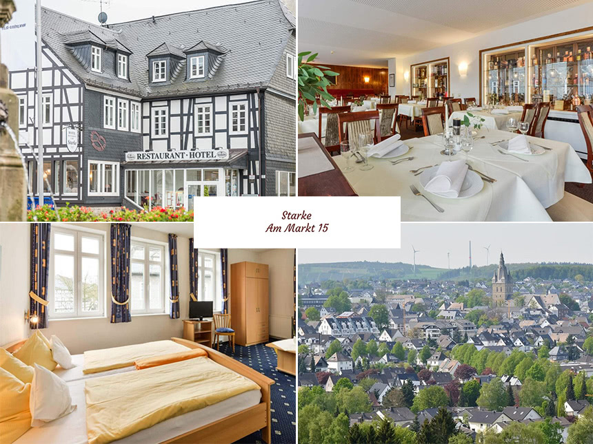 Sauerland - 3*Hotel Starke - 6 Tage für Zwei inkl. Halbpension