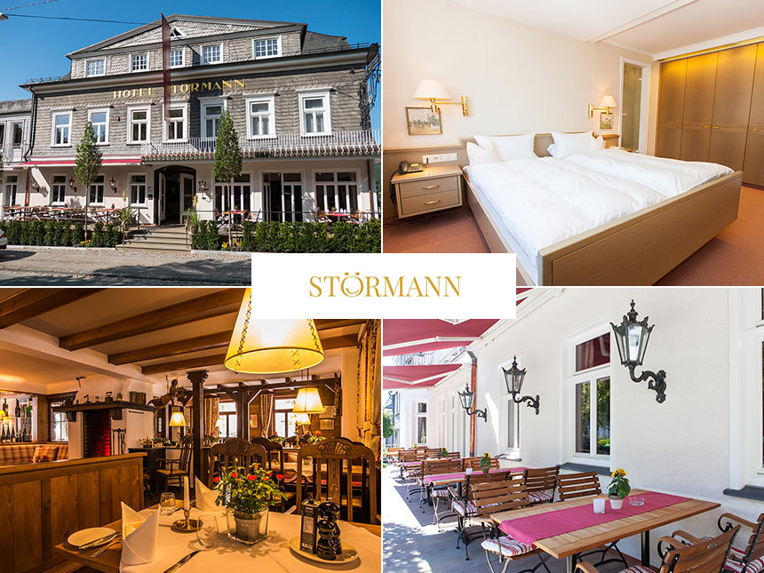 Sauerland - 4*Hotel Störmann - 6 Tage für Zwei inkl. Frühstück