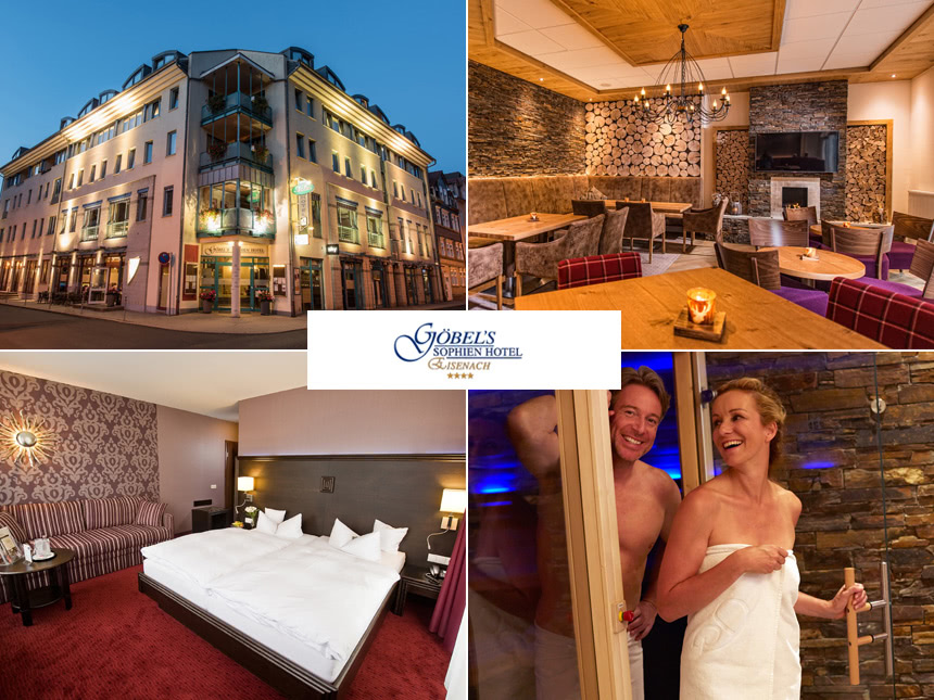 Eisenach - 4*Göbel's Sophien Hotel - 6 Tage für 2 Personen inkl. Halbpension