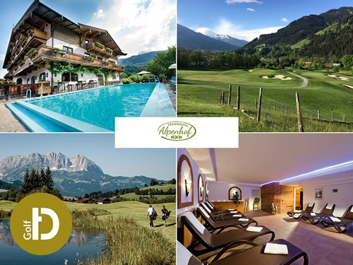 6 Tage Golf Urlaub in Aurach im Ferienhotel Alpenhof