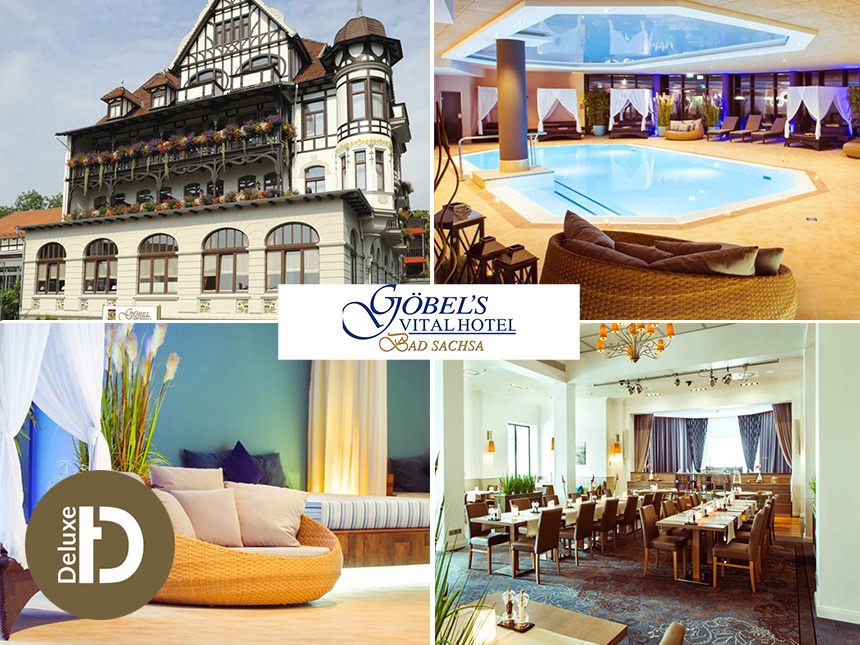 Harz - 4*S Göbel´s Vital Hotel - 6 Tage für Zwei inkl. Halbpension