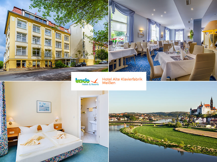 Sachsen - 3*Hotel Alte Klavierfabrik Meißen - 4 Tage für Zwei inkl. Halbpension