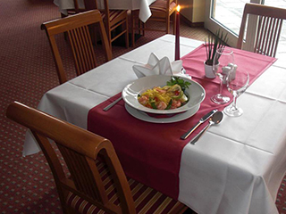 Quality Hotel Dresden West-Kesselsdorf/Dresden-Tisch